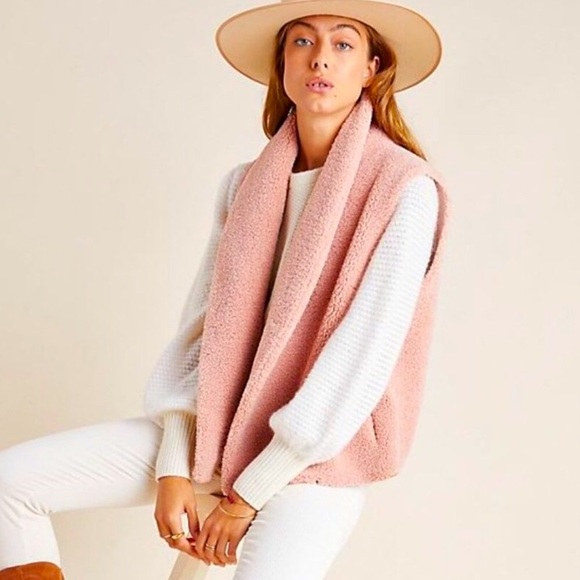 Anthropologie Norla Canada Sherpa Vest - Picture 3 of 9